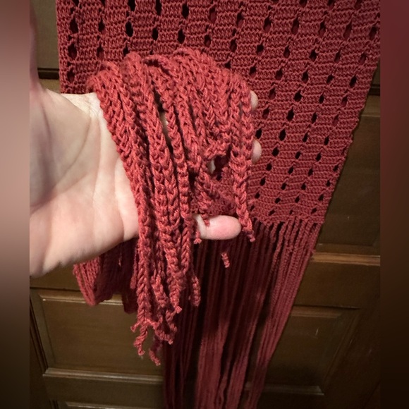 NWT Chasing Unicorns My Wild Love Crochet Skirt in Port Size S - Picture 3 of 8